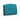 Teal fabric, memory foam lumbar cushion